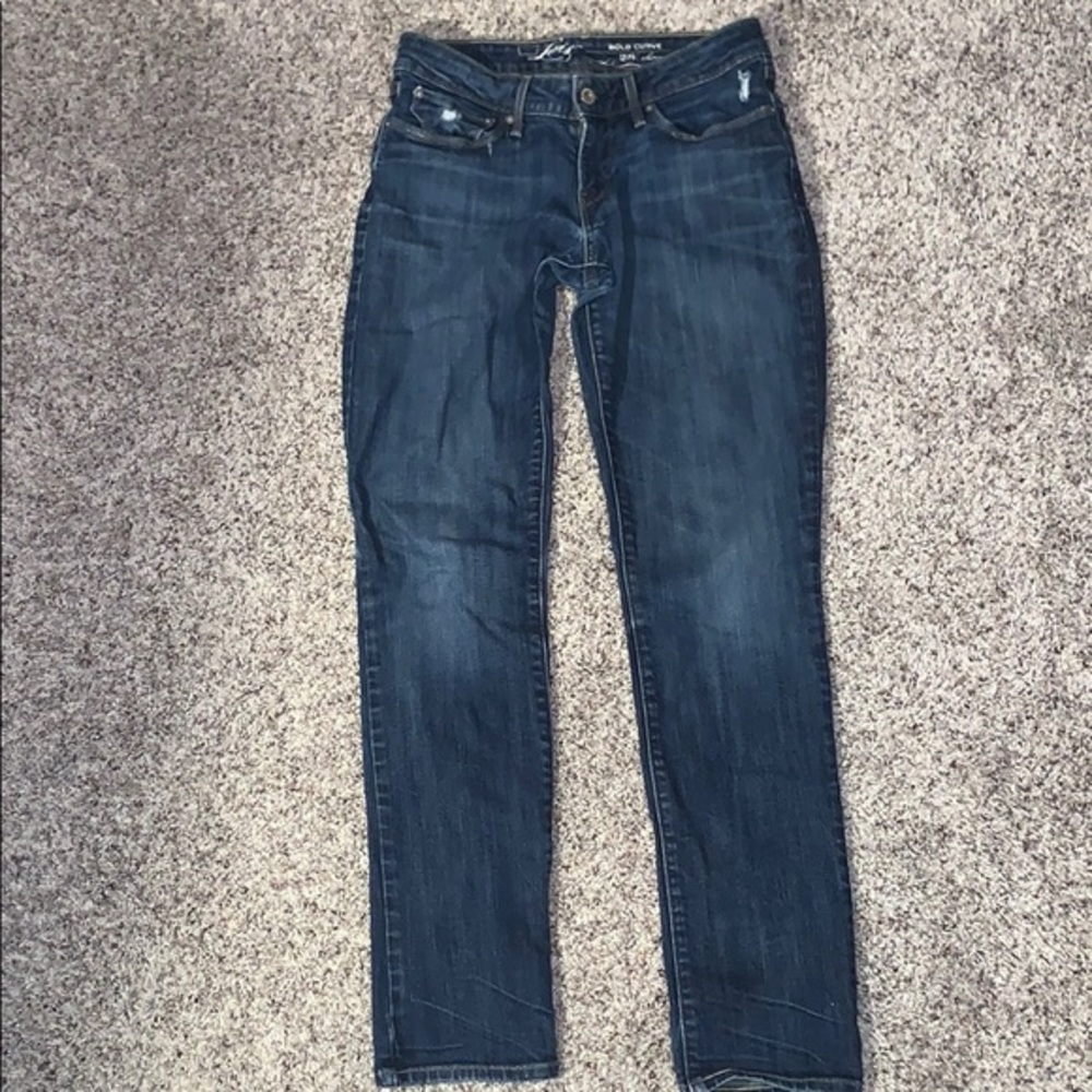 Levi’s bold curve size 28 skinny jeans